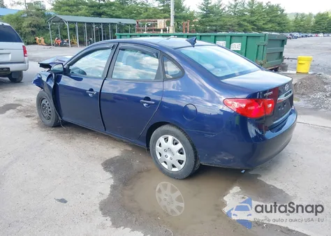 2010 Hyundai Elantra Gls из США, поврежденный, VIN KMHDU4AD7AU908028